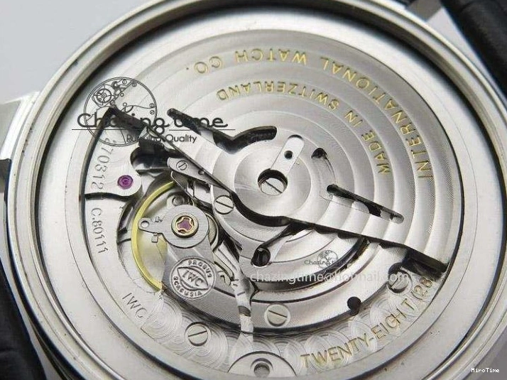 MIROTIME 0307 Affordable Ingeniuer St.Laurens SS Brown Dial MK 1:1 Best Edition On Black Leather Strap A 7365